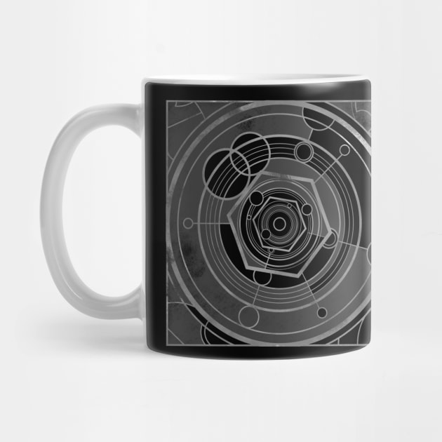 Weathered Clockwork - Gray (Gallifreyan inspired) by Circulartz